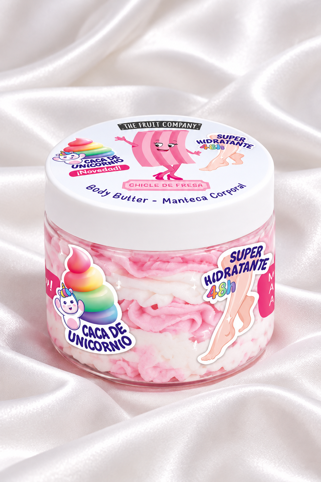 Beurre Corporel Chantilly Chewing-Gum La Fraise