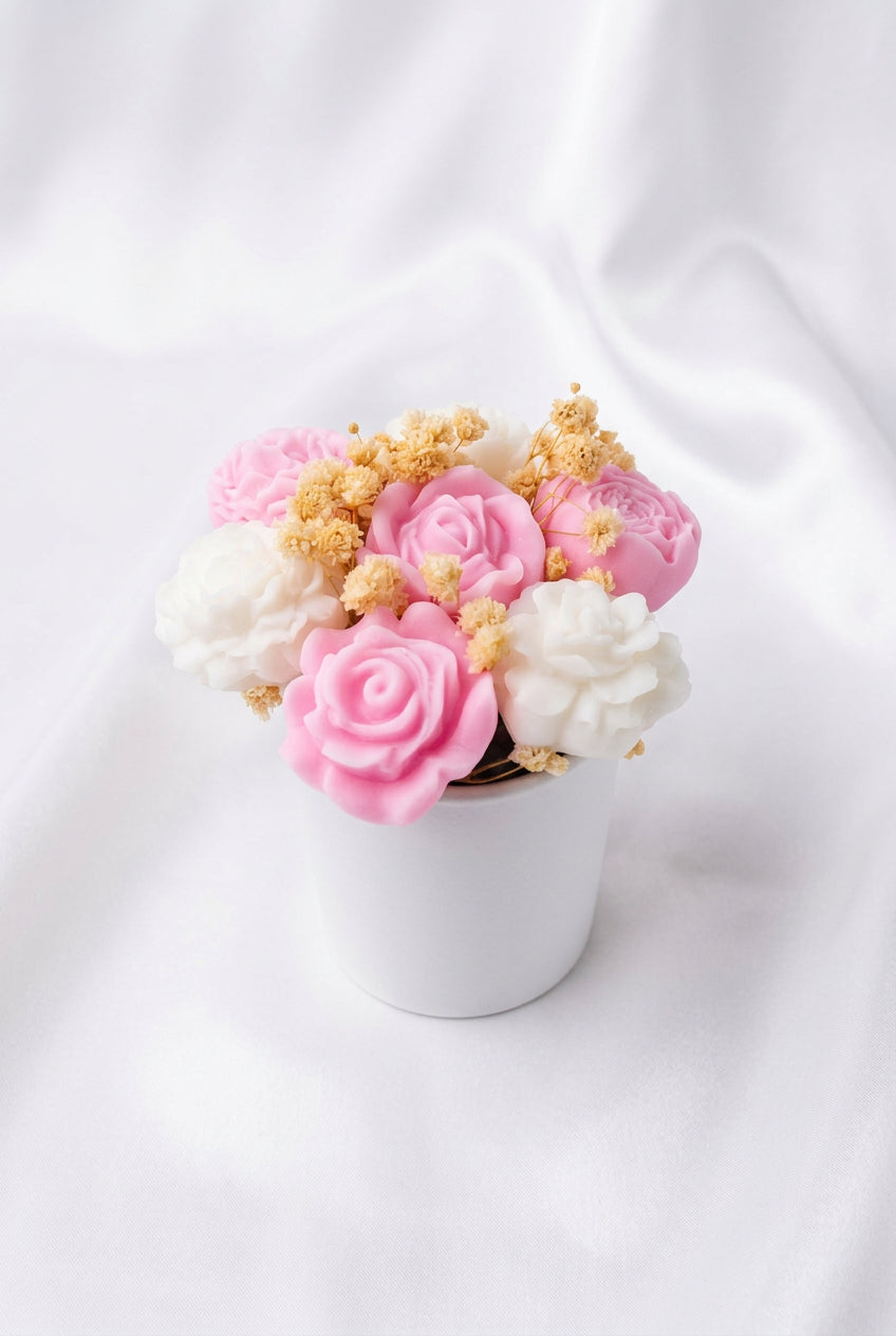 Bouquet de fleurs parfumées personnalisée