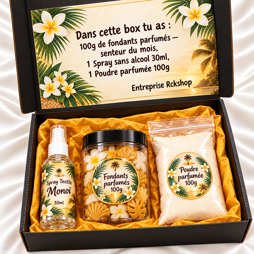 Box parfumée La senteur du mois